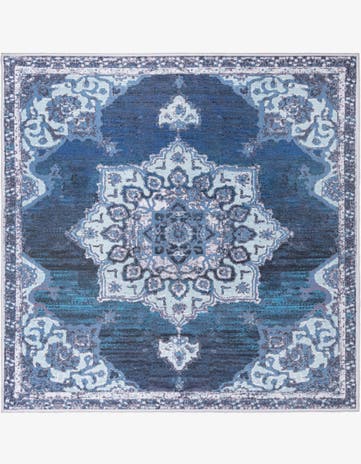 10' 6 x 10' 6 Washable Renaissance Square Rug