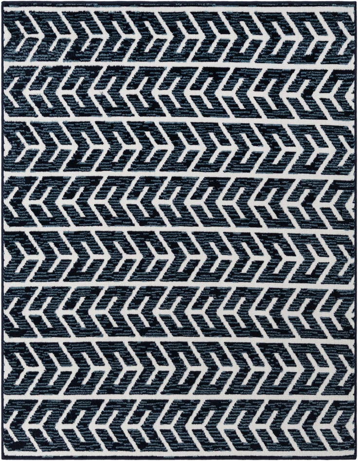 Detail image of 6' x 6' Easy-Clean Sabrina Soto Aston Indoor / Outdoor Square Rug