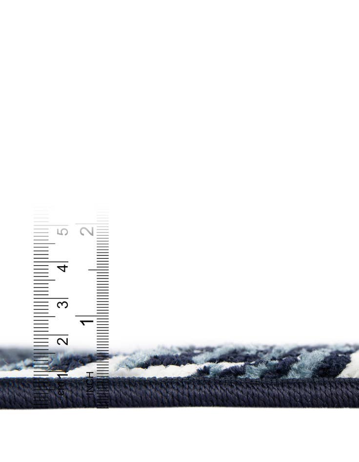 Detail image of 7' 10 x 7' 10  Washable Sabrina Soto Aston Indoor / Outdoor Square Rug