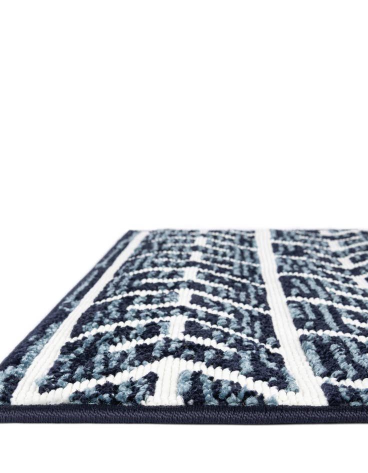 Detail image of 7' 10 x 7' 10  Washable Sabrina Soto Aston Indoor / Outdoor Square Rug
