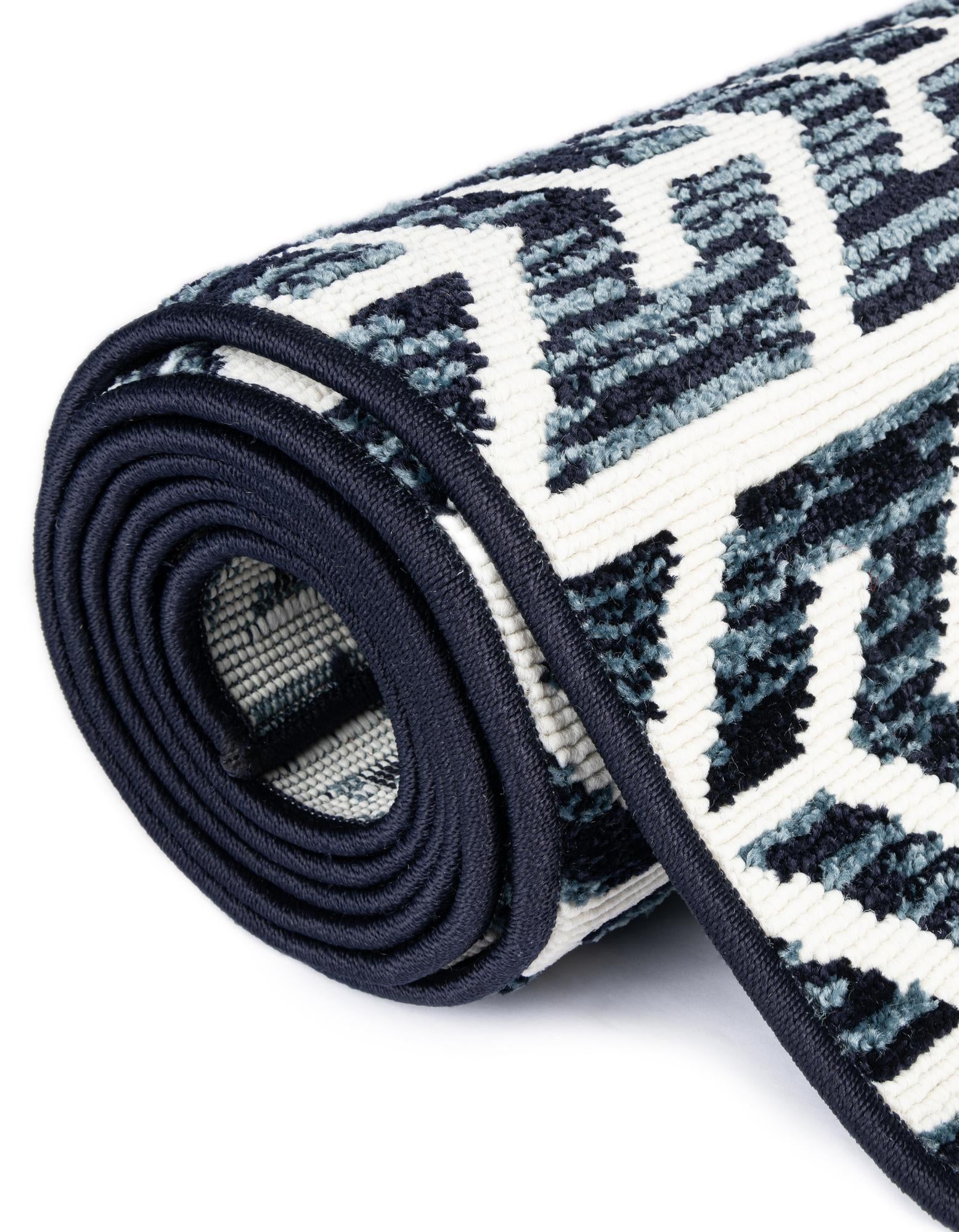 6' x 6' Easy-Clean Sabrina Soto Aston Indoor / Outdoor Square Rug
