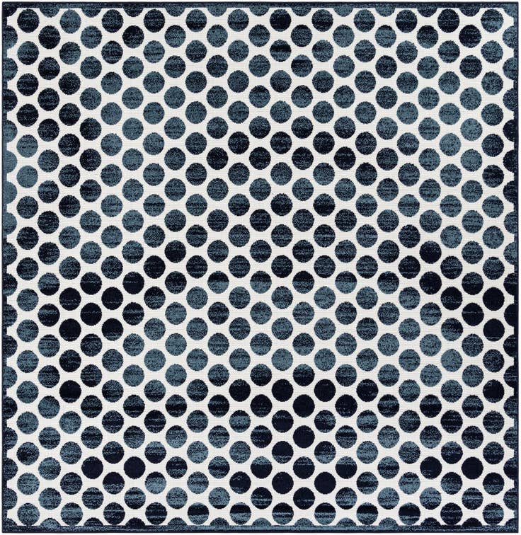 Detail image of 10' x 10' Easy-Clean Sabrina Soto Indoor / Outdoor Square Rug