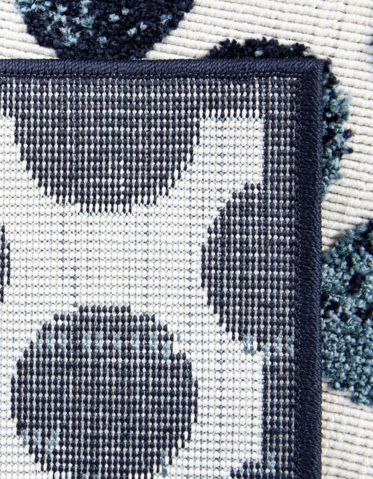 Detail image of 7' 10 x 7' 10  Washable Sabrina Soto Indoor / Outdoor Square Rug