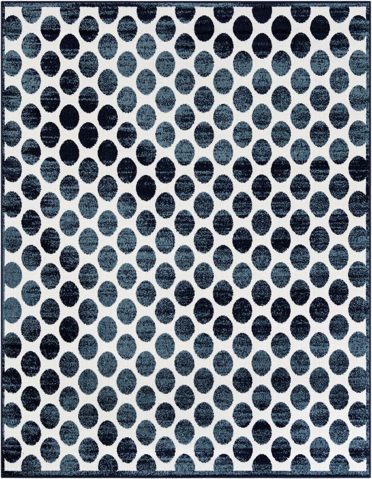 Detail image of 7' 10 x 7' 10 Easy-Clean Sabrina Soto Indoor / Outdoor Square Rug