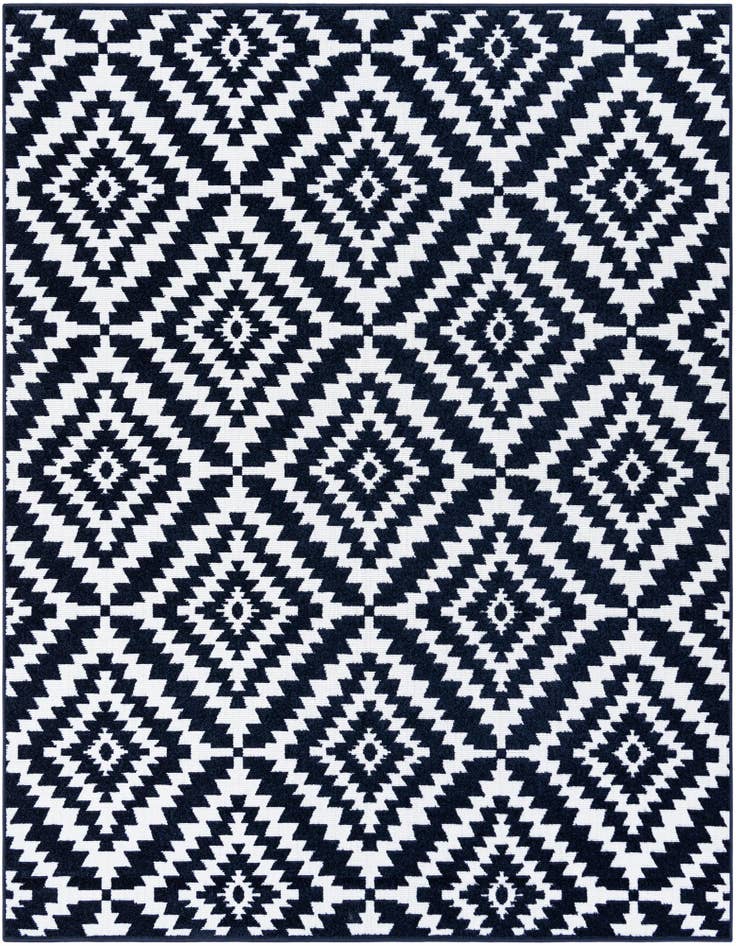Detail image of 7' 10 x 7' 10 Easy-Clean Sabrina Soto Indoor / Outdoor Square Rug