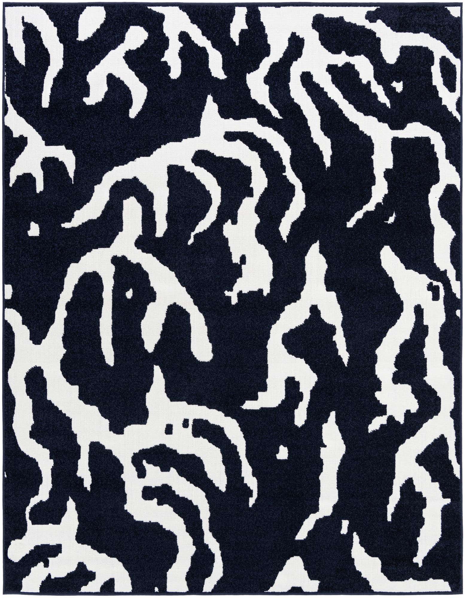 7' 10 x 7' 10 Easy-Clean Sabrina Soto Indoor / Outdoor Square Rug