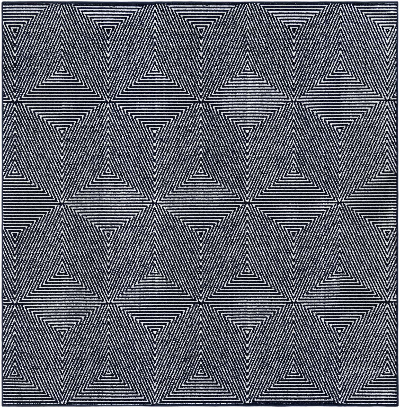 7' 10 x 7' 10 Easy-Clean Sabrina Soto Indoor / Outdoor Square Rug