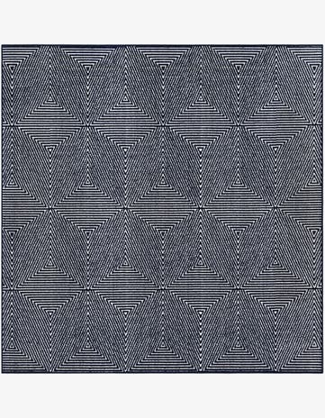 7' 10 x 7' 10 Easy-Clean Sabrina Soto Indoor / Outdoor Square Rug