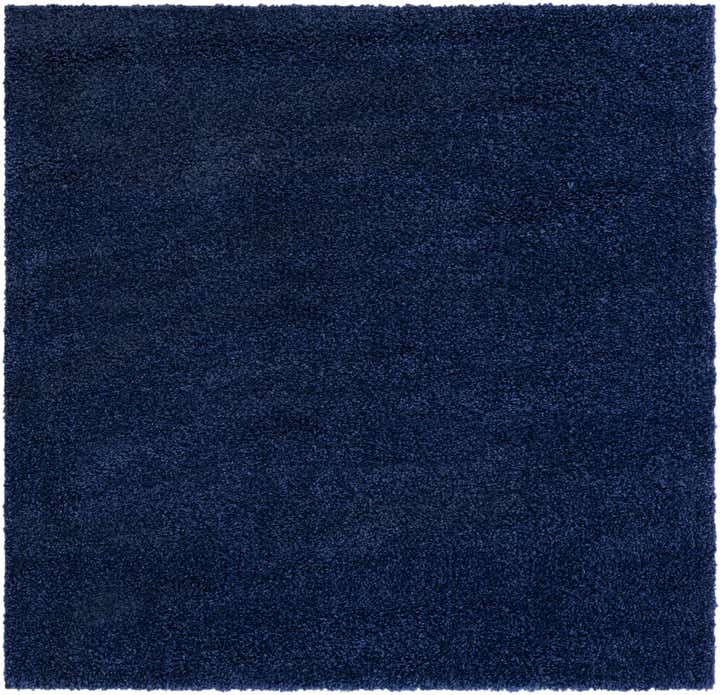 5' 3 x 5' 3 Solid Frieze Square Rug