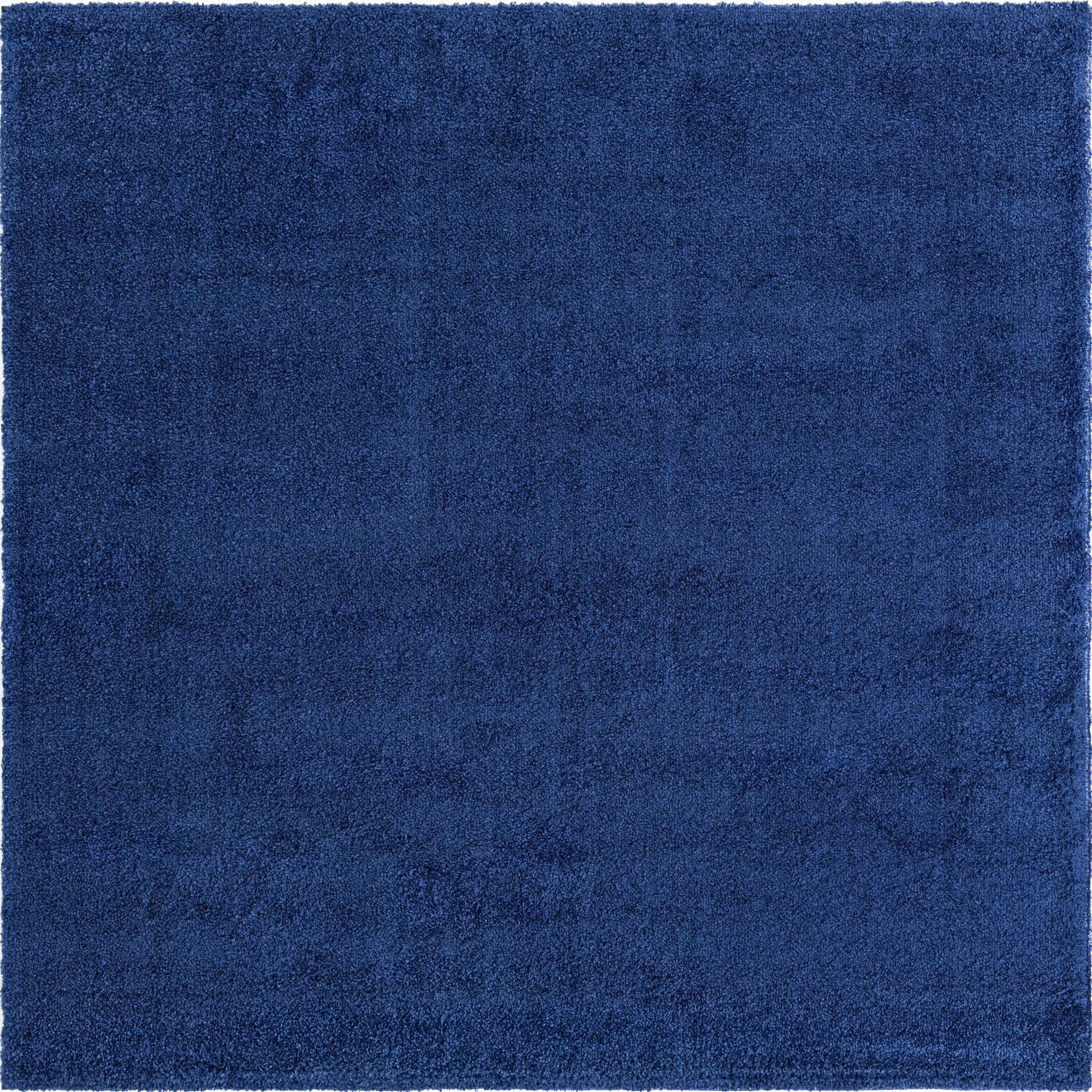 Primary image 8' x 8' Solid Frieze Square Rug