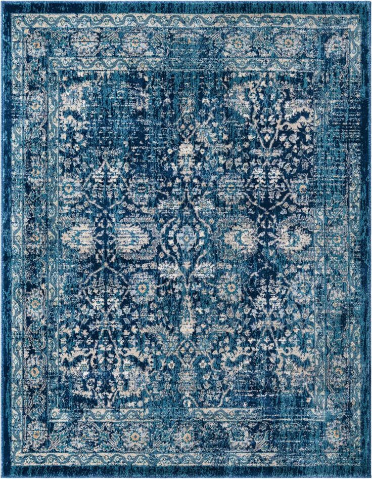 Detail image of 5' 3 x 5' 3 Stockholm Square Rug