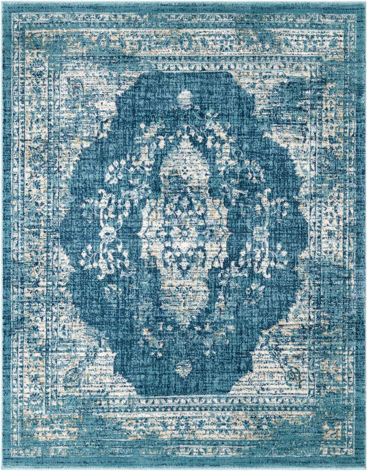 Detail image of 5' 3 x 5' 3 Stockholm Square Rug