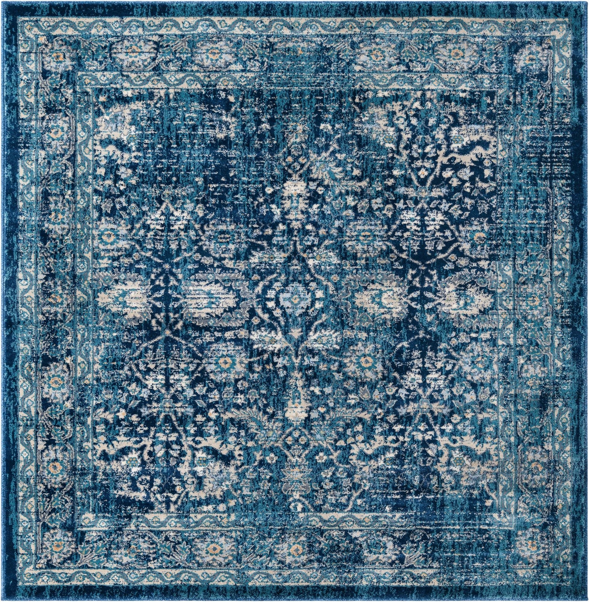 5' 3 x 5' 3 Stockholm Square Rug