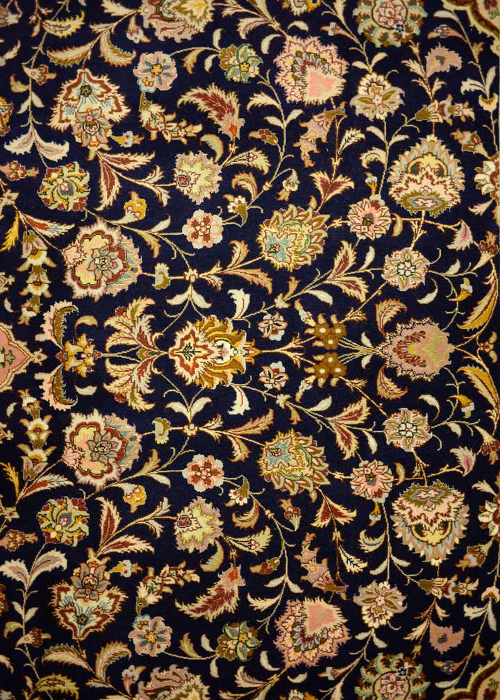 12' 10 x 12' 11 Hand Knotted Tabriz Persian Square Rug