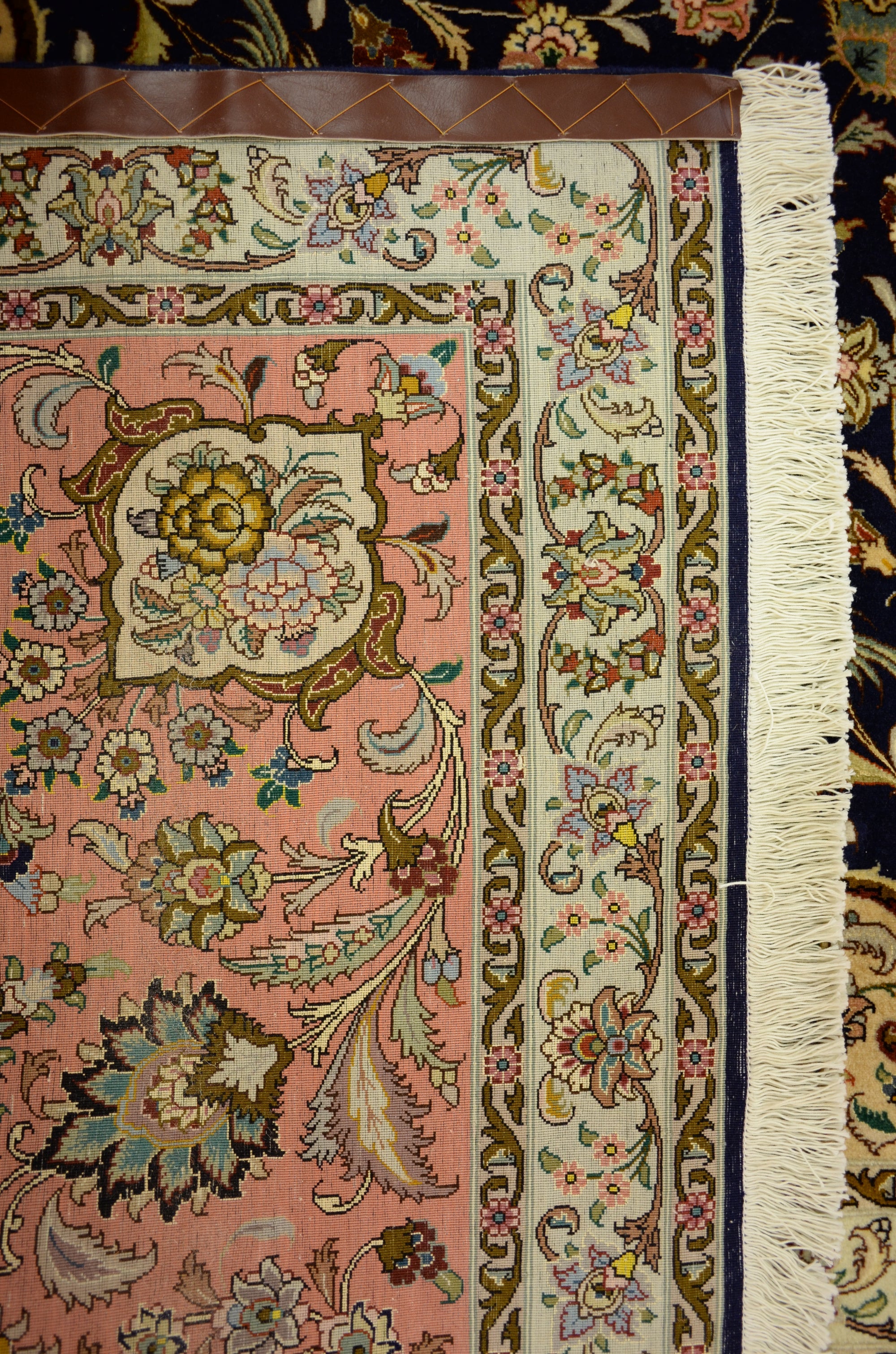 12' 10 x 12' 11 Hand Knotted Tabriz Persian Square Rug