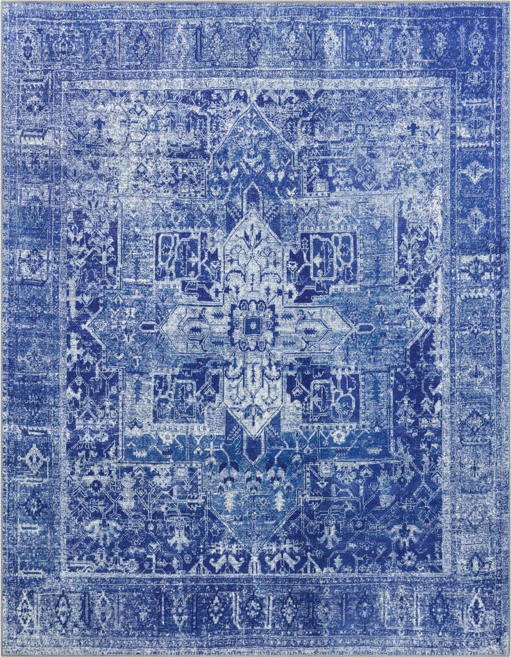 Detail image of 7' 6 x 7' 6 Washable Timeless Square Rug