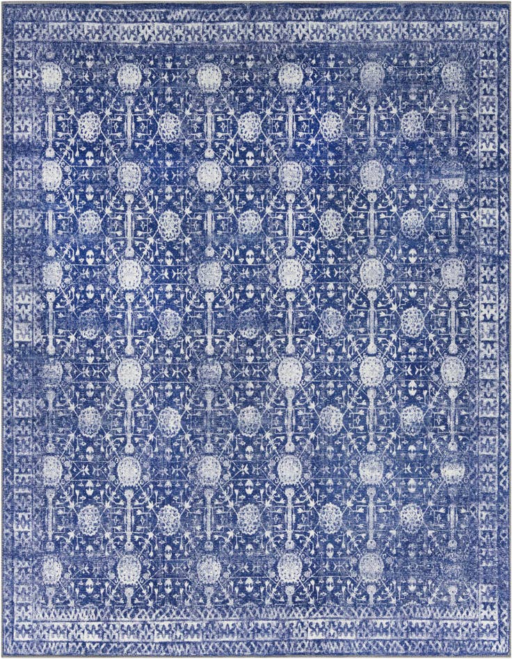 Detail image of 7' 6 x 7' 6 Washable Timeless Square Rug