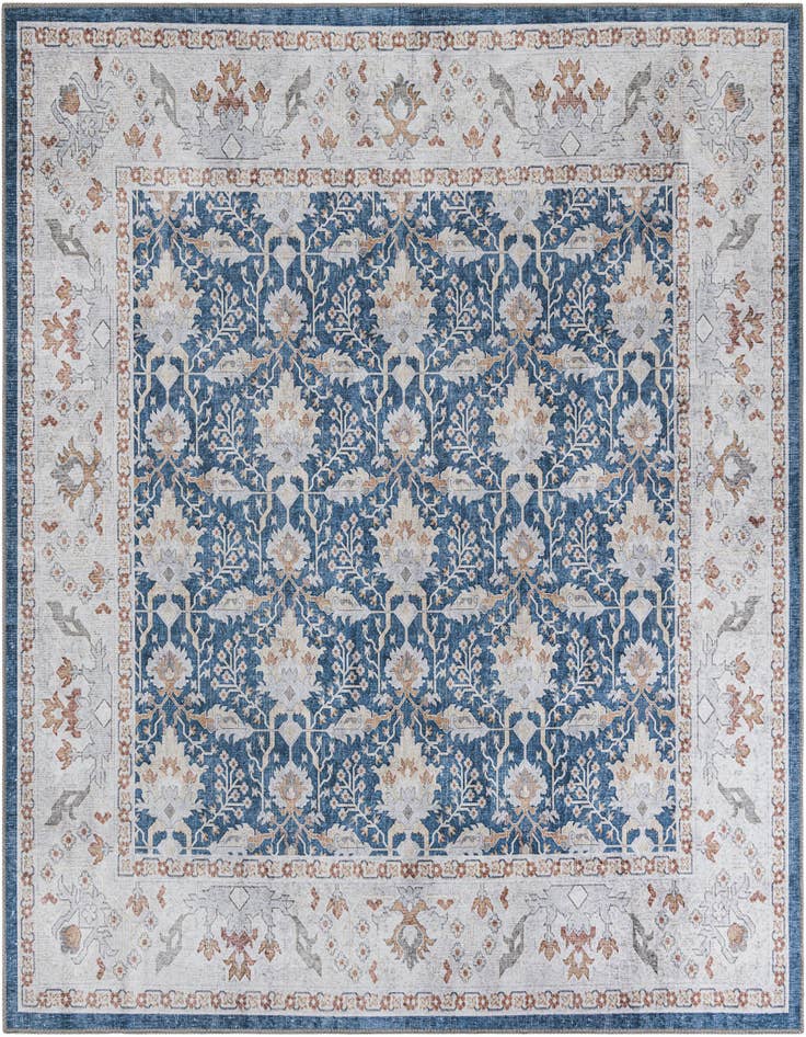 Detail image of 7' 10 x 7' 10 Washable Timeless Square Rug