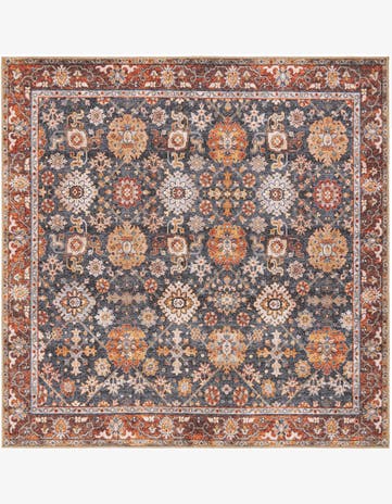 7' 10 x 7' 10 Washable Timeless Square Rug