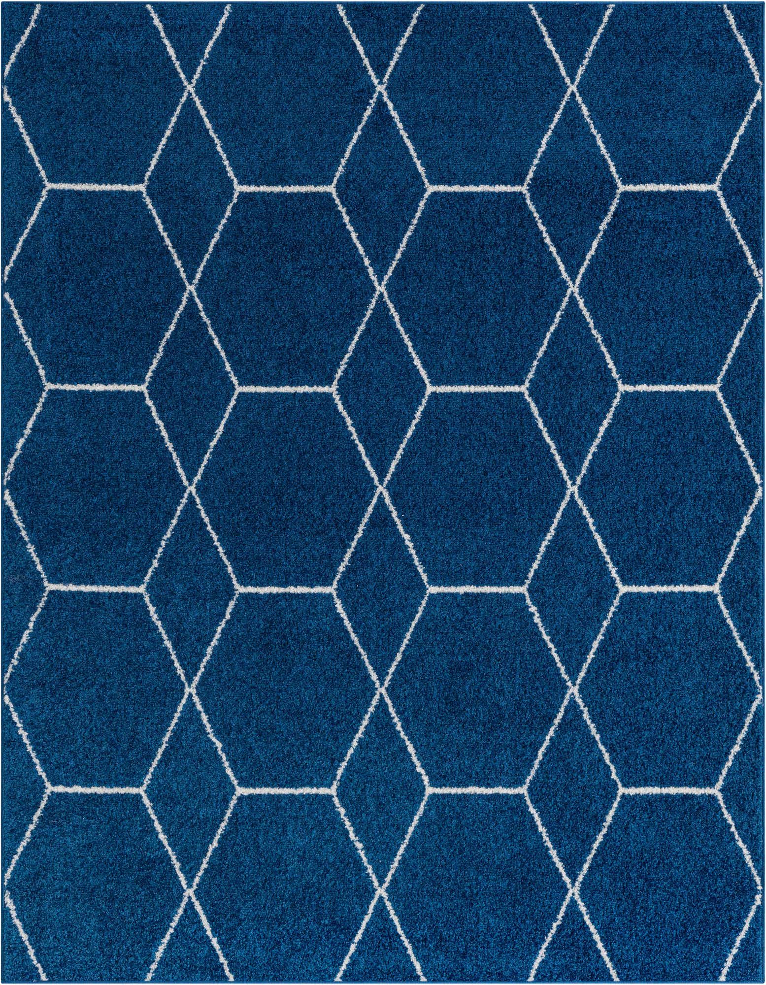 7' x 7' Trellis Frieze Square Rug