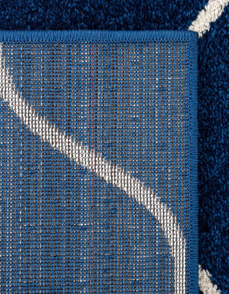 Detail image of 4' x 4' Trellis Frieze Square Rug