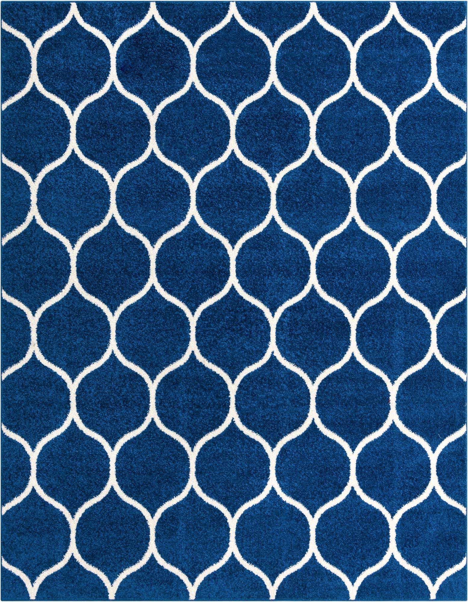 4' x 4' Trellis Frieze Square Rug