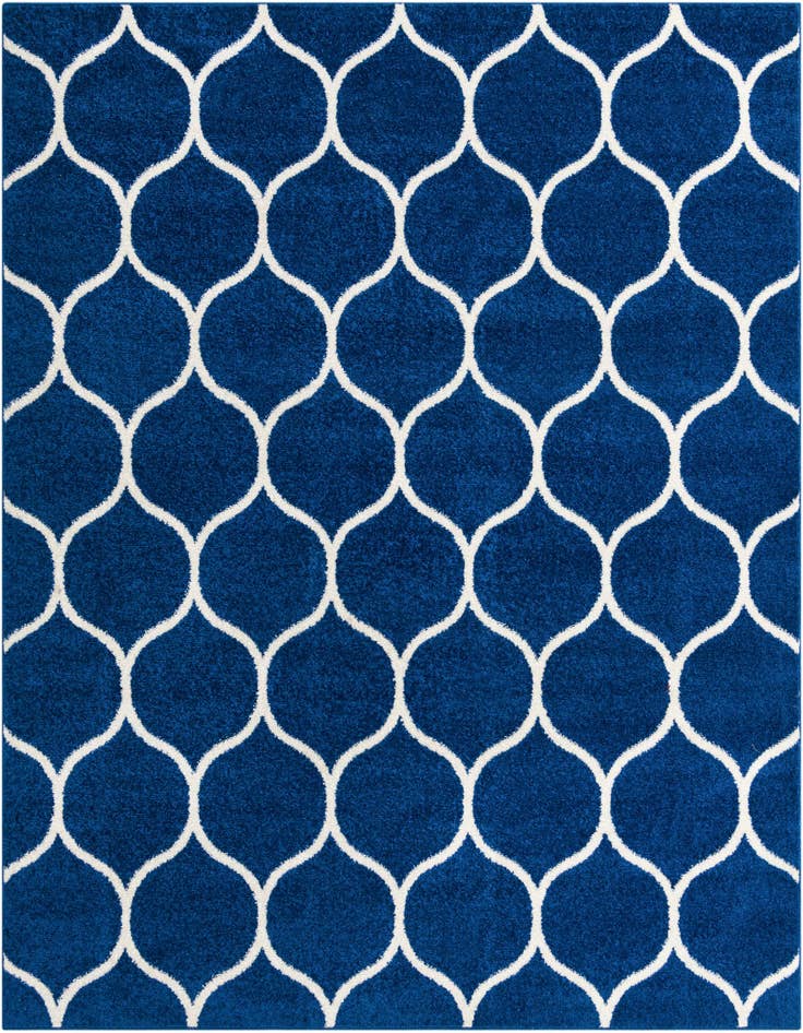 Detail image of 6' x 6' Trellis Frieze Square Rug