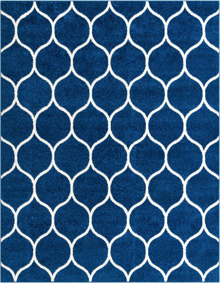 Detail image of 7' x 7' Trellis Frieze Square Rug