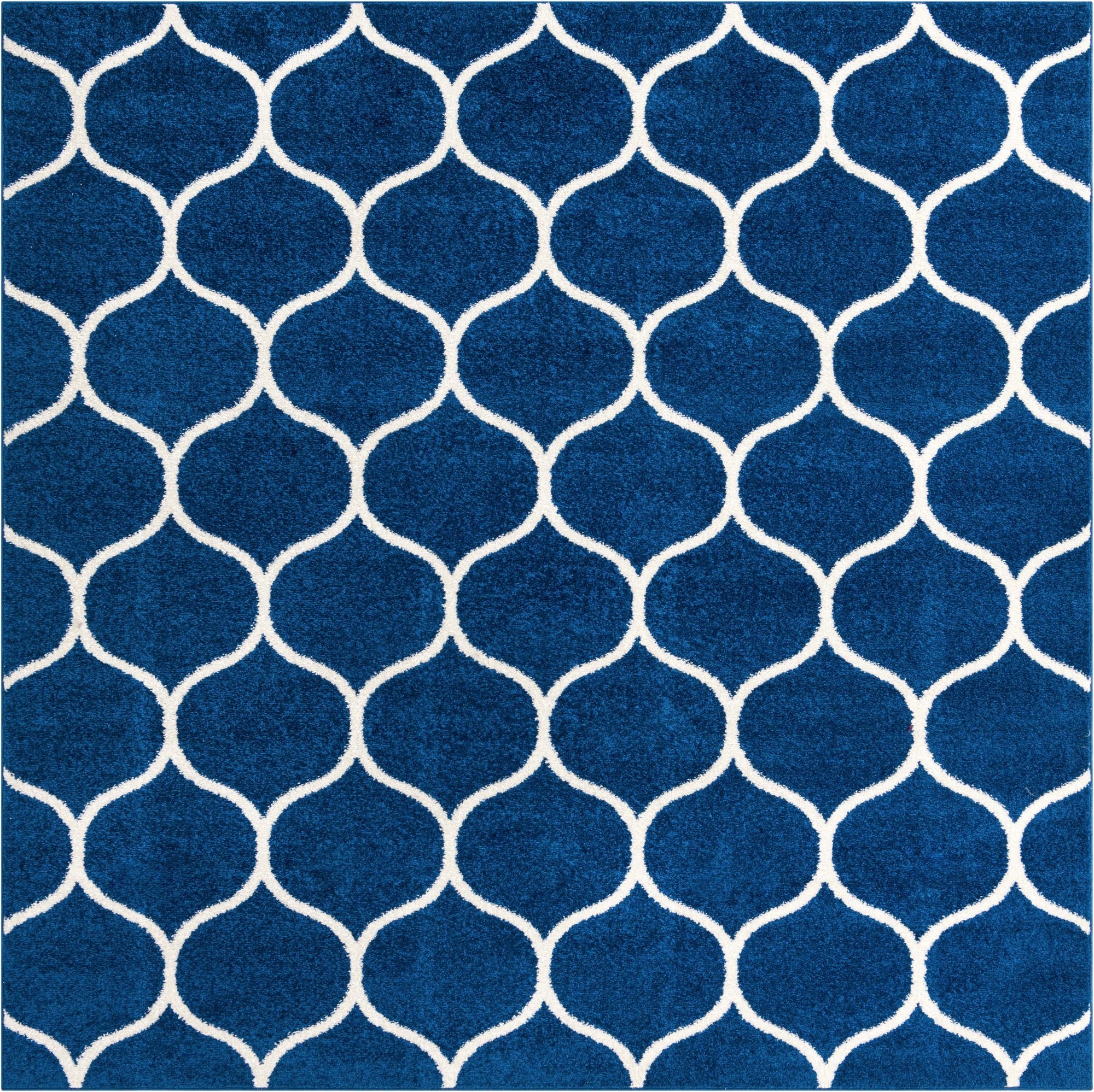 Primary image 7' 10 x 7' 10 Trellis Frieze Square Rug