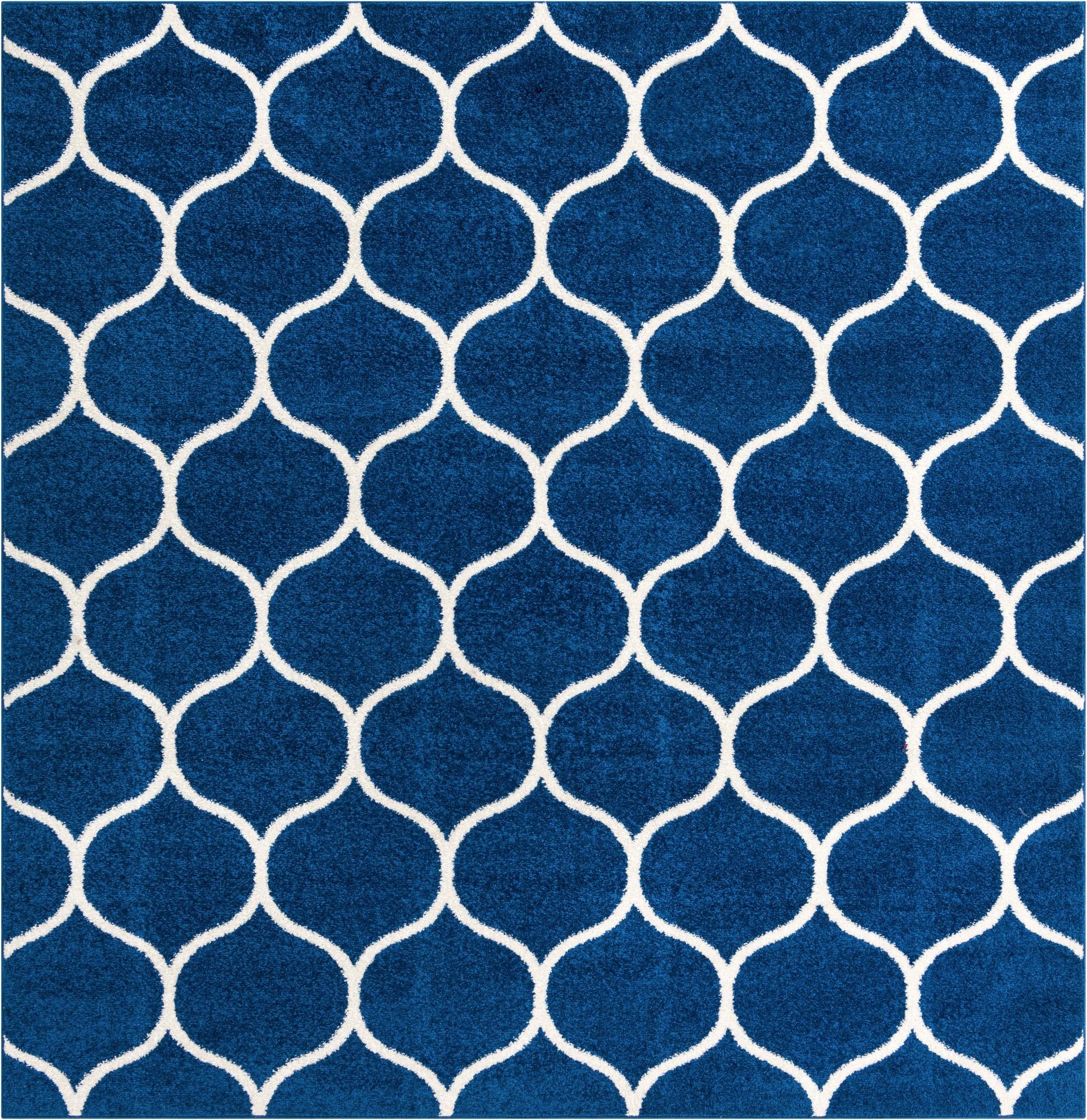 Primary image 5' 3 x 5' 3 Trellis Frieze Square Rug