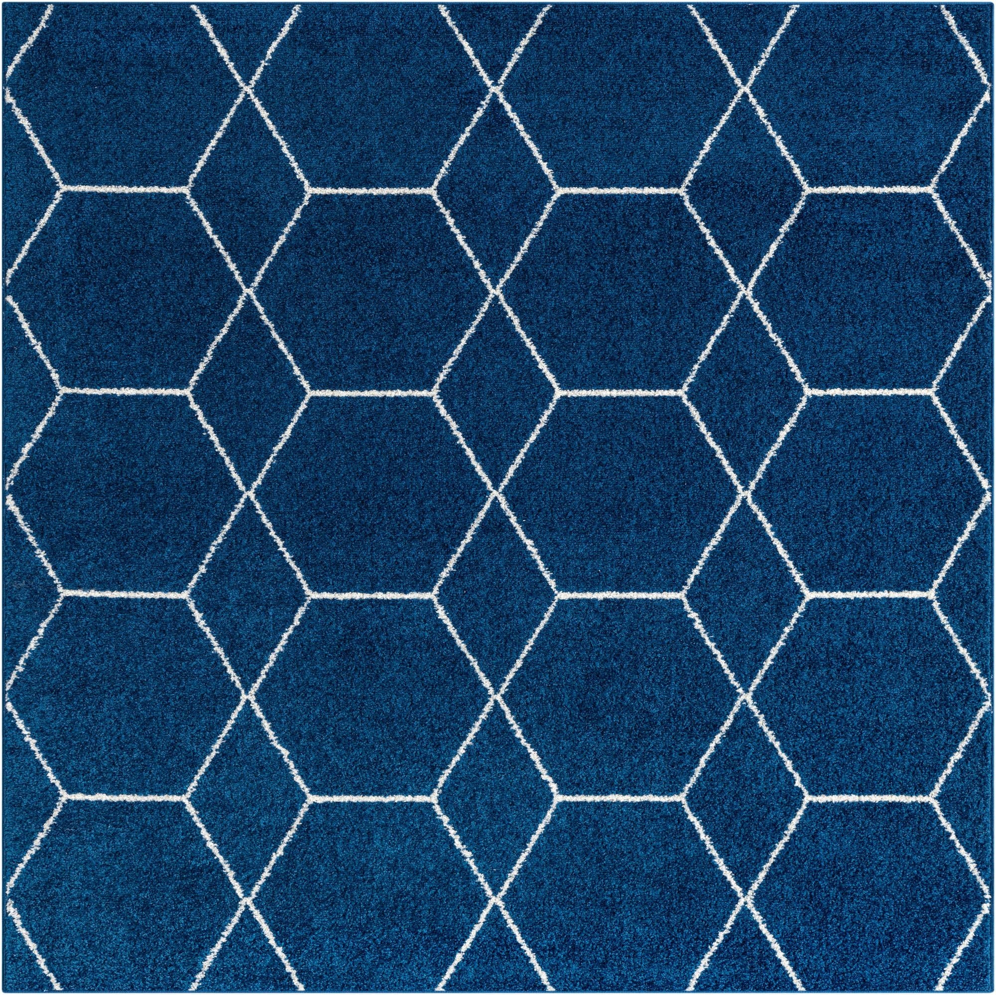 Primary image 3' x 3' Trellis Frieze Square Rug