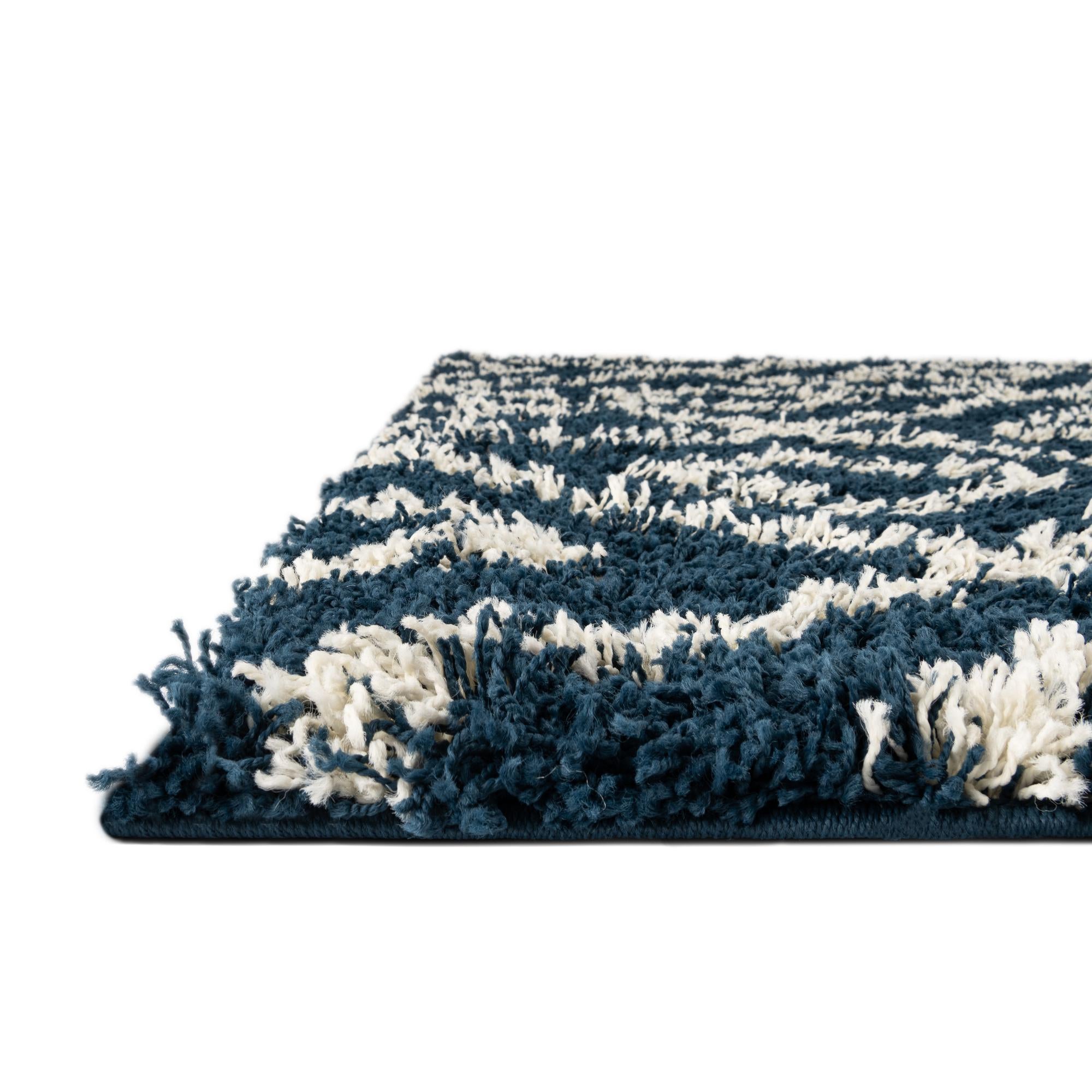 4' x 4' Trellis Shag Square Rug