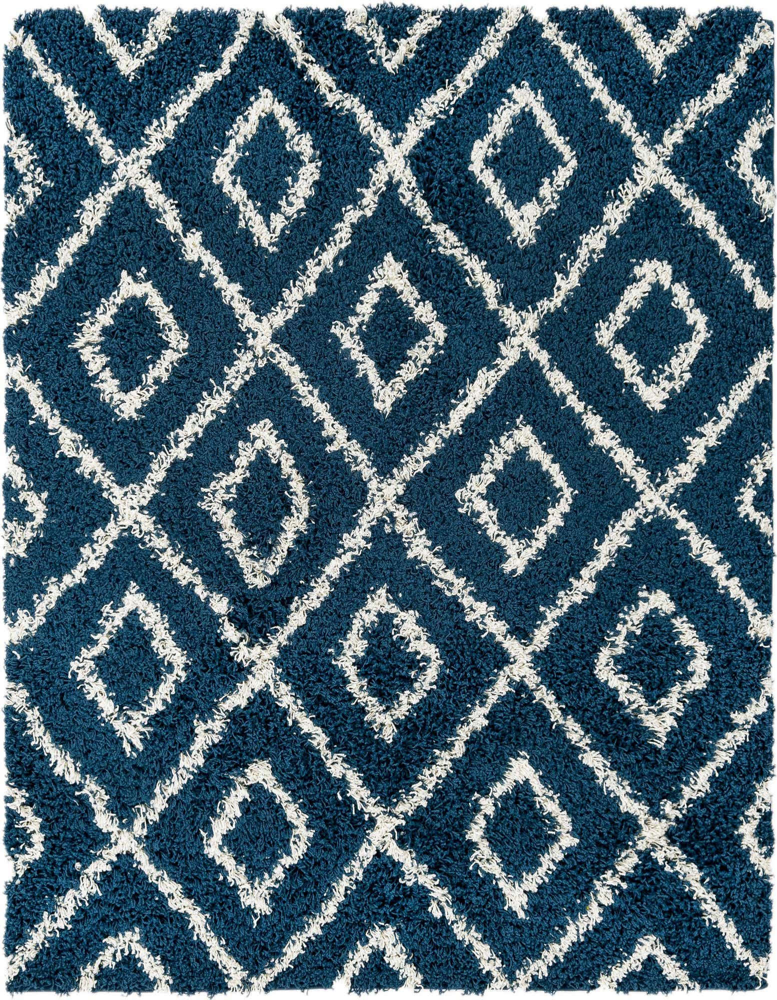 Primary image 5' 3 x 5' 3 Trellis Shag Square Rug