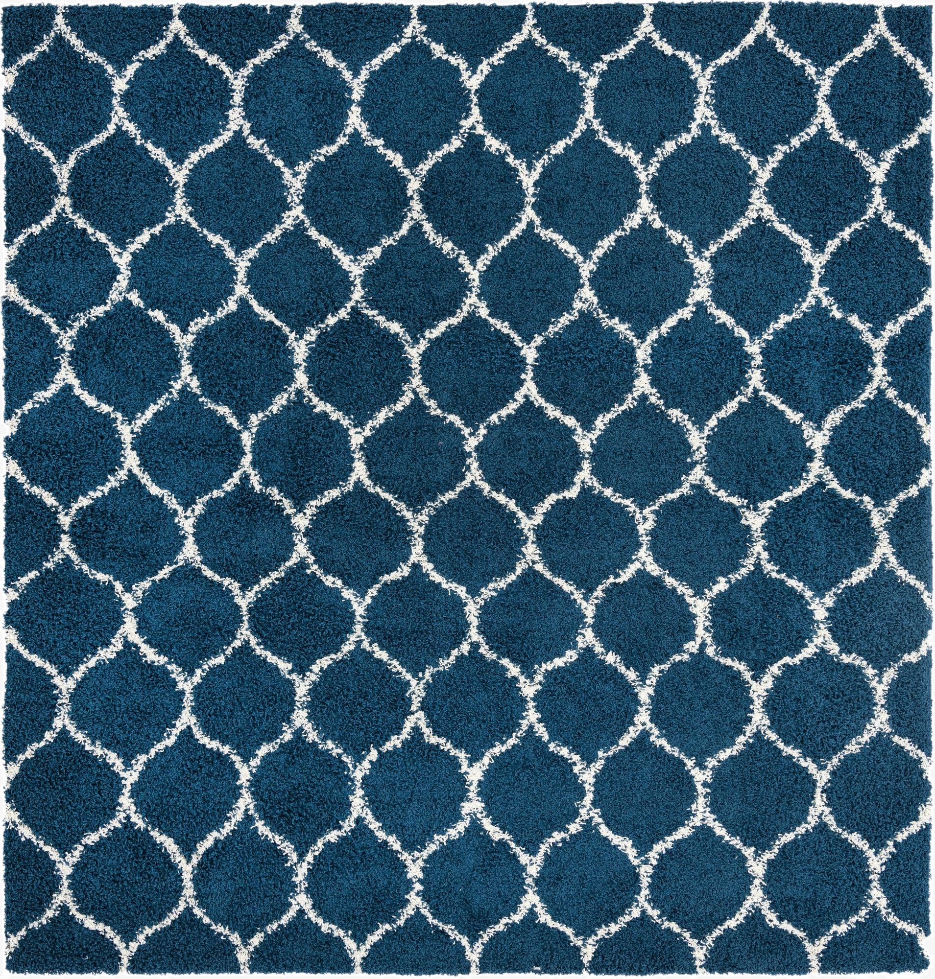 10' x 10' Trellis Shag Square Rug