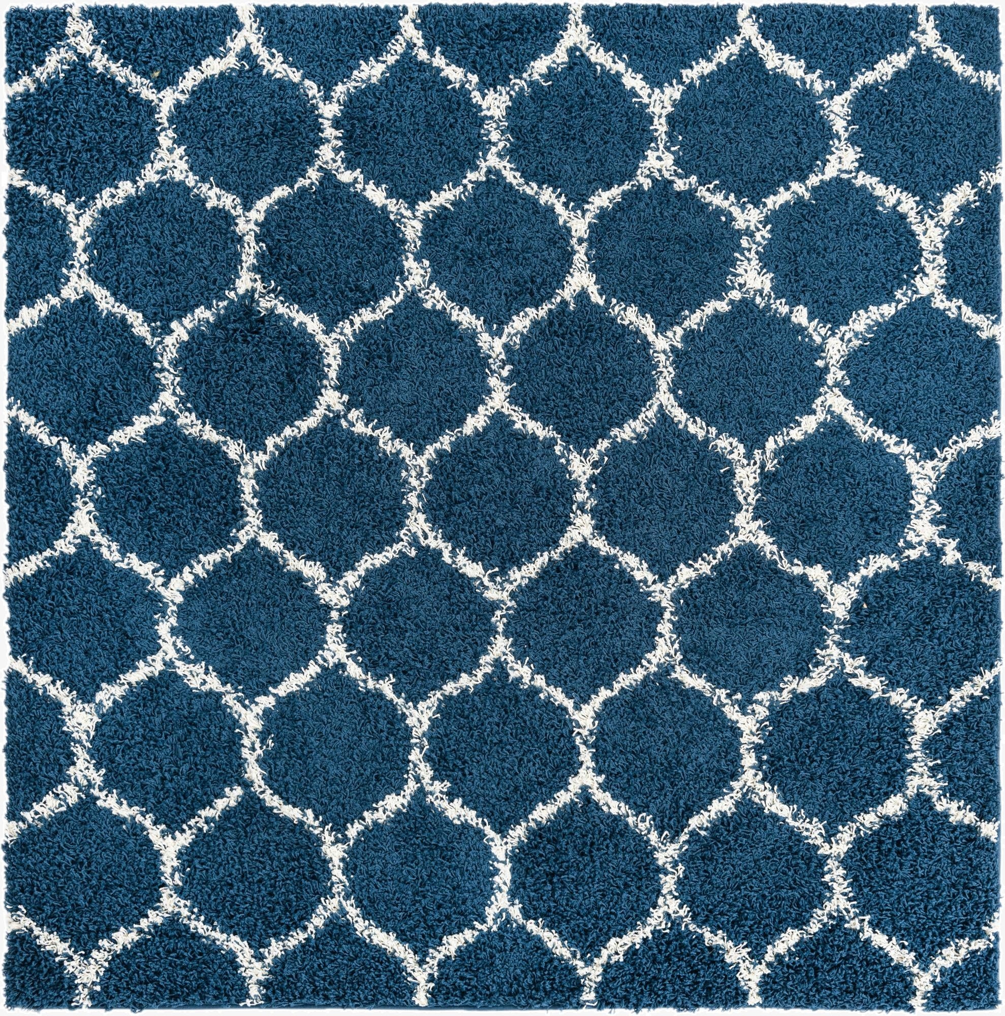 6' x 6' Trellis Shag Square Rug