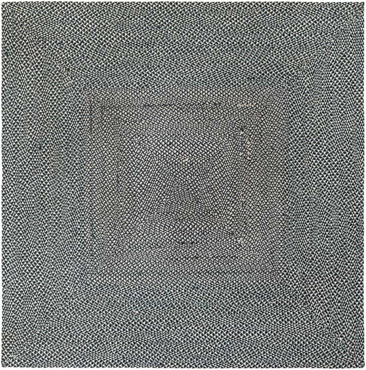 7' 10 x 7' 10 Handmade Tweed Braided Jute Square Rug