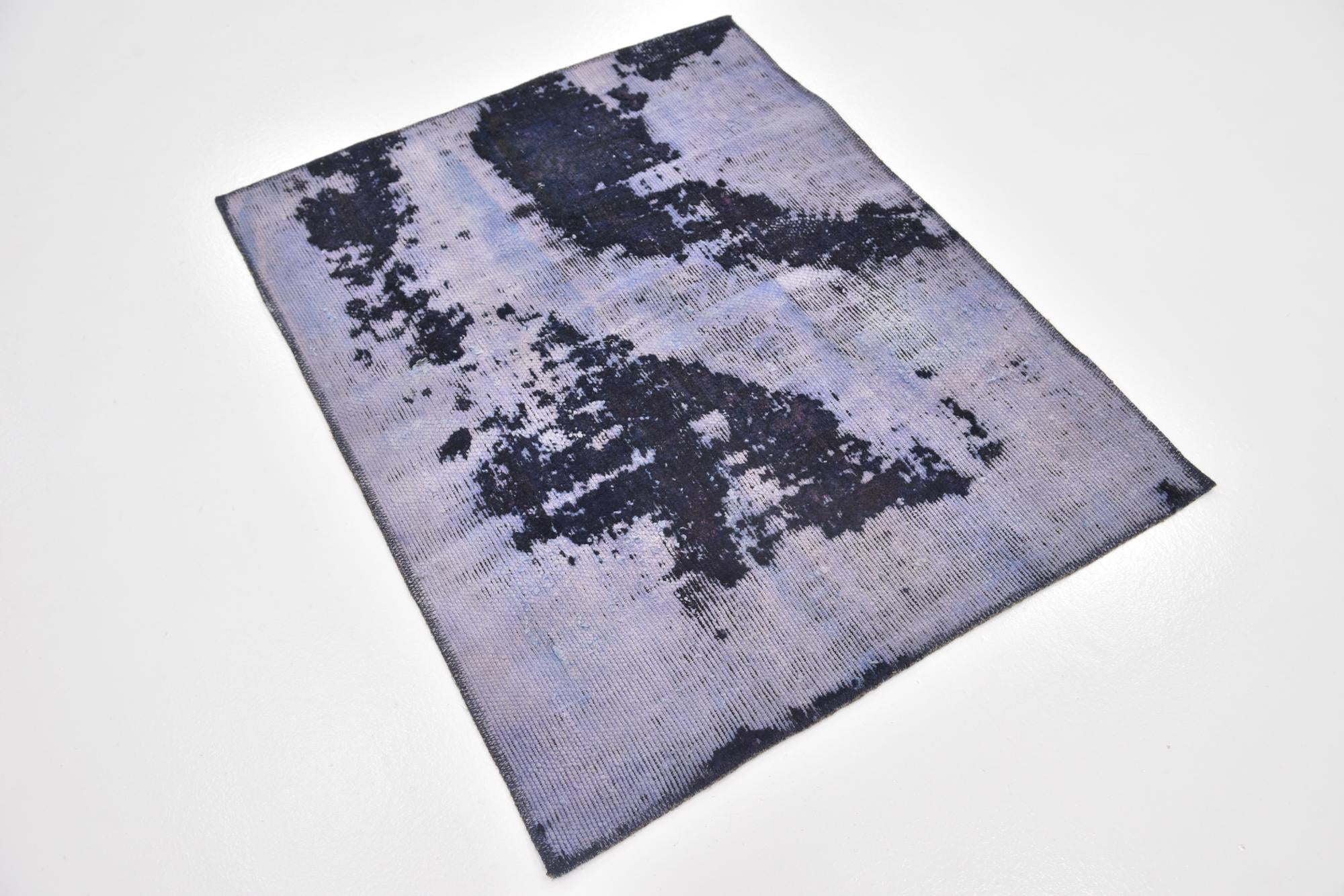 3' 2 x 4' Hand Knotted Ultra Vintage Persian Wool Square Rug
