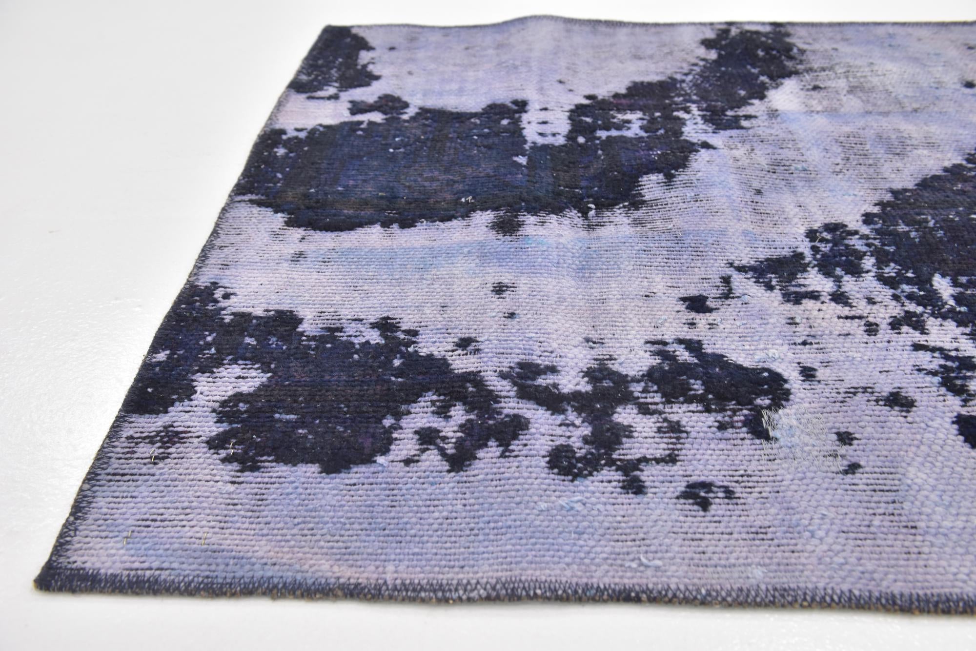 3' 2 x 4' Hand Knotted Ultra Vintage Persian Wool Square Rug
