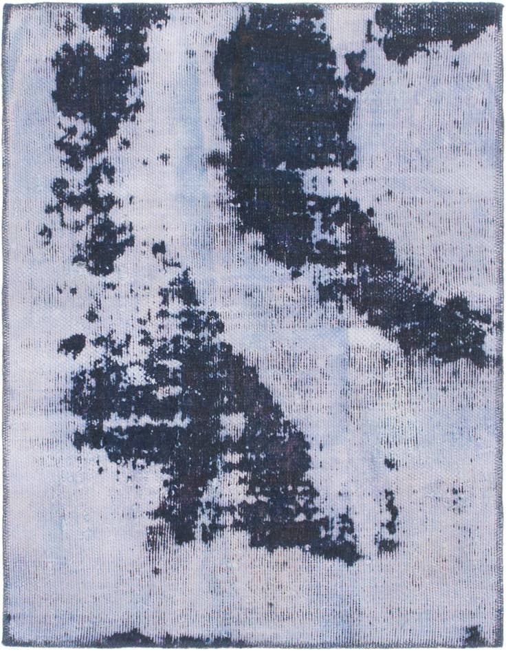 Detail image of 3' 2 x 4' Hand Knotted Ultra Vintage Persian Wool Square Rug