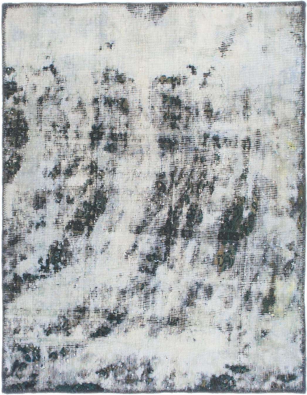 Primary image 3' 8 x 4'  Hand Knotted Ultra Vintage Persian Wool Square Rug