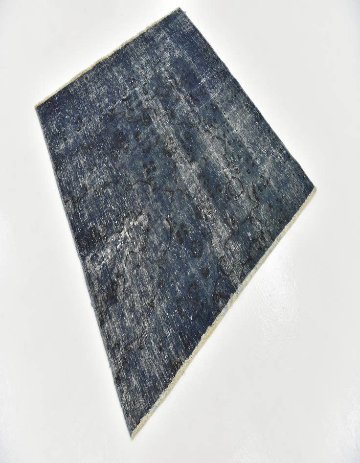 Detail image of 4' 6 x 4' 10 Hand Knotted Ultra Vintage Persian Wool Square Rug