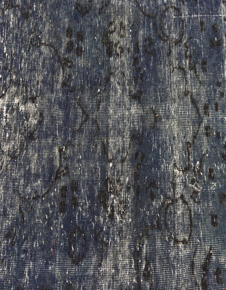 Detail image of 4' 6 x 4' 10 Hand Knotted Ultra Vintage Persian Wool Square Rug