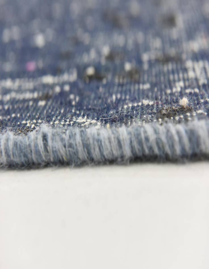 Detail image of 4' 6 x 4' 10 Hand Knotted Ultra Vintage Persian Wool Square Rug