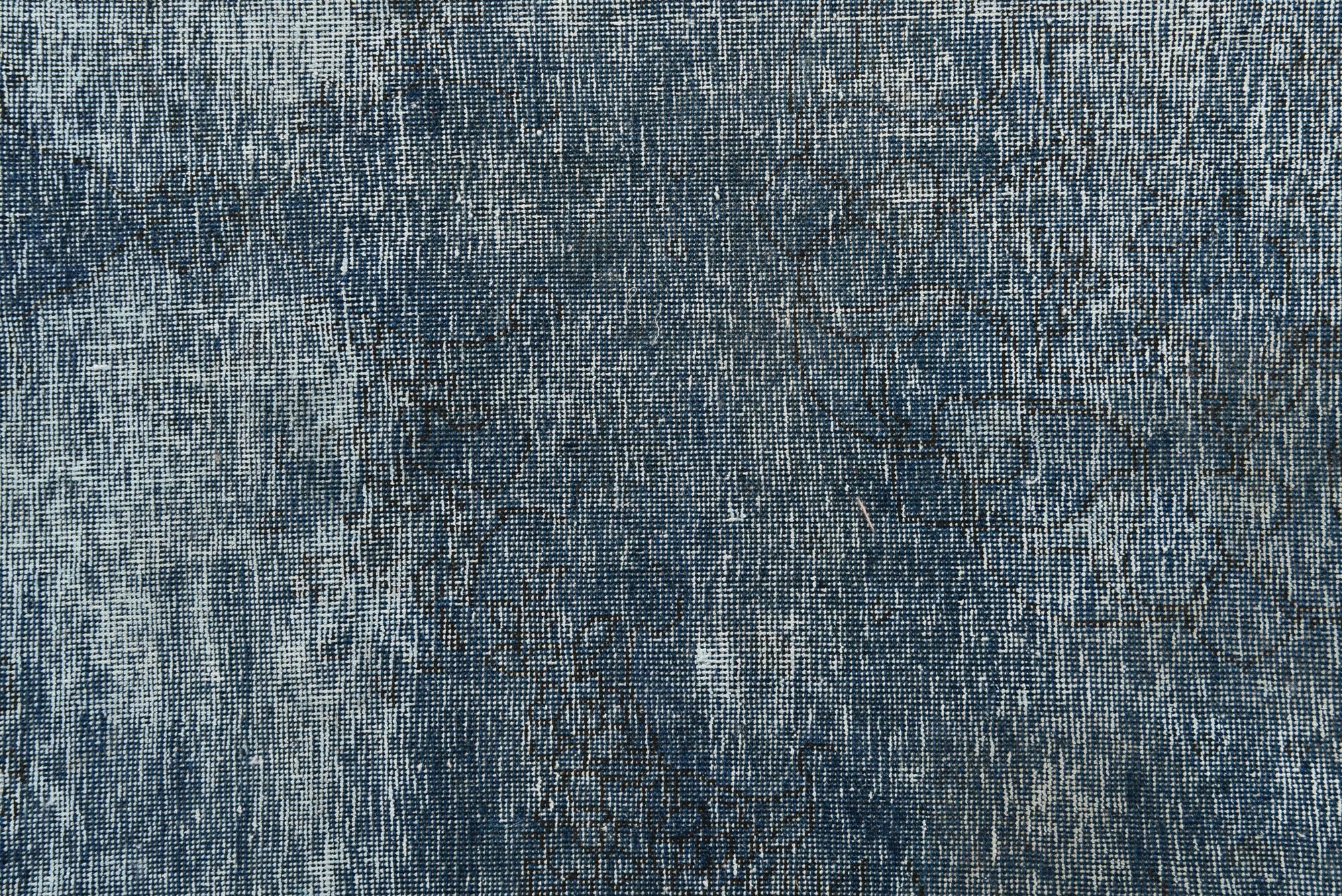 8' x 9' 4 Hand Knotted Ultra Vintage Persian Wool Square Rug