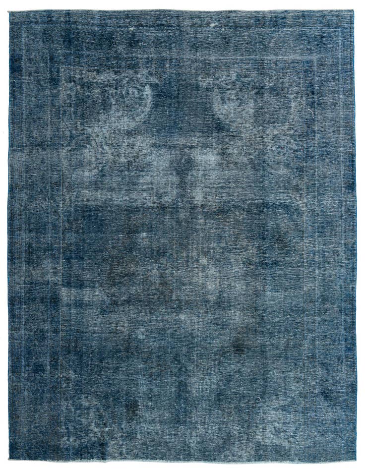 Detail image of 8' x 9' 4 Hand Knotted Ultra Vintage Persian Wool Square Rug