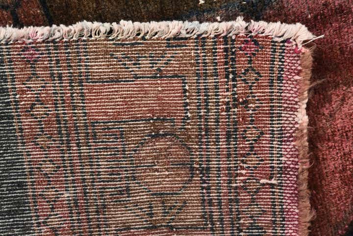 5' 3 x 5' 10 Hand Knotted Ultra Vintage Persian Wool Square Rug