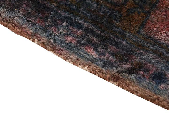 5' 3 x 5' 10 Hand Knotted Ultra Vintage Persian Wool Square Rug