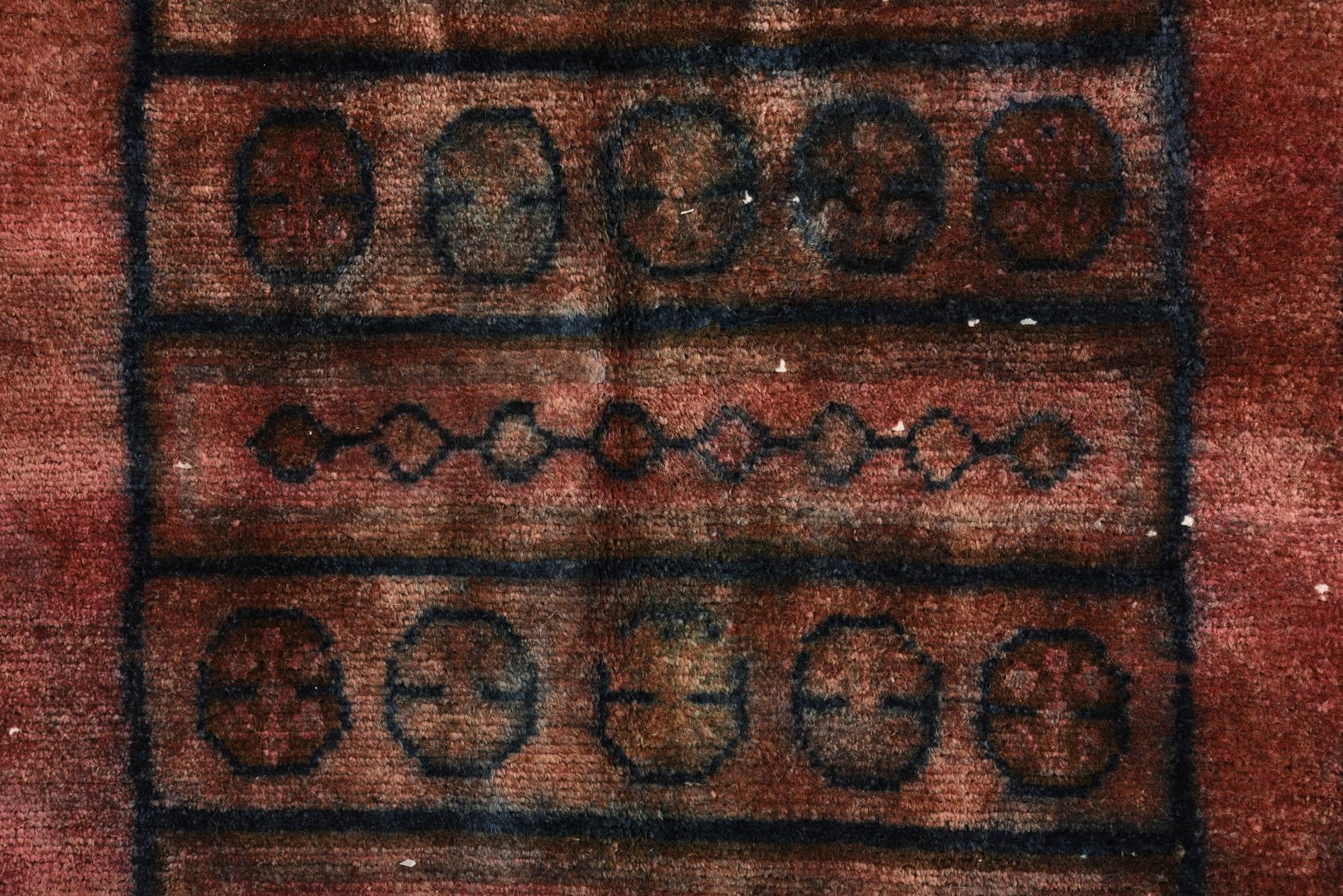 5' 3 x 5' 10 Hand Knotted Ultra Vintage Persian Wool Square Rug