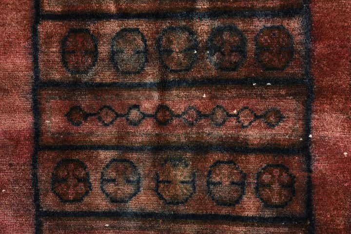 5' 3 x 5' 10 Hand Knotted Ultra Vintage Persian Wool Square Rug