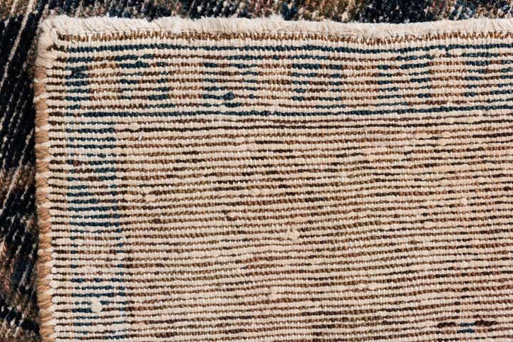 4' 10 x 5' 8 Hand Knotted Ultra Vintage Persian Wool Square Rug